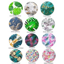 Apvali taburetės pagalvėlė, taburetė, 35 cm, užvalkalas