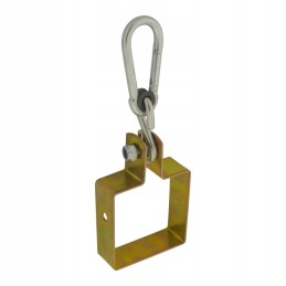 Sūpynių tvirtinimas, stropas, spaustukas, 90x90 kablys