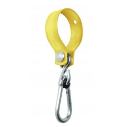 Sūpynių tvirtinimas su apvalia spaustuku, kurio skersmuo 80 x 3,0 mm