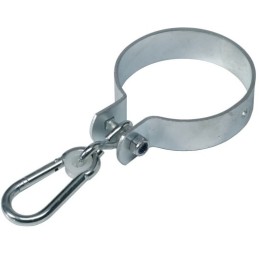 Kabliukas sūpynėms su gnybtu 100 mm skersmens