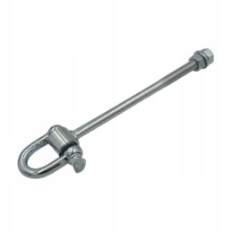 Sūpynių kabliukas 12 x 195 mm su apkabomis