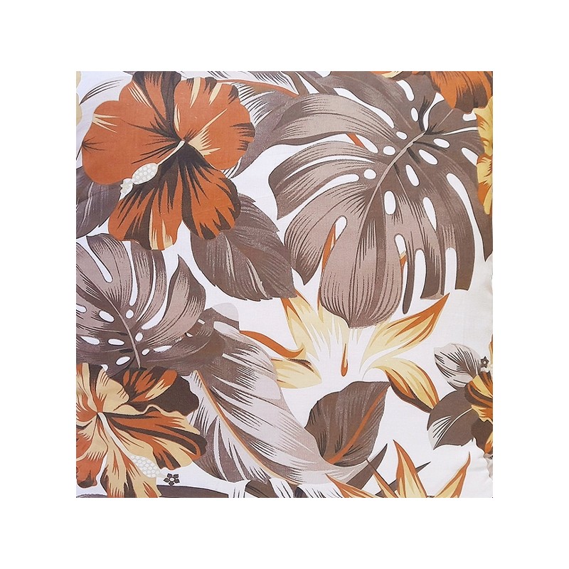 Kvadratinė pagalvėlė taburetė 30cm rudens monstera