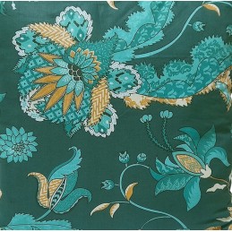 Kvadratinė taburetė pagalvėlė 30cm orientuota žalia