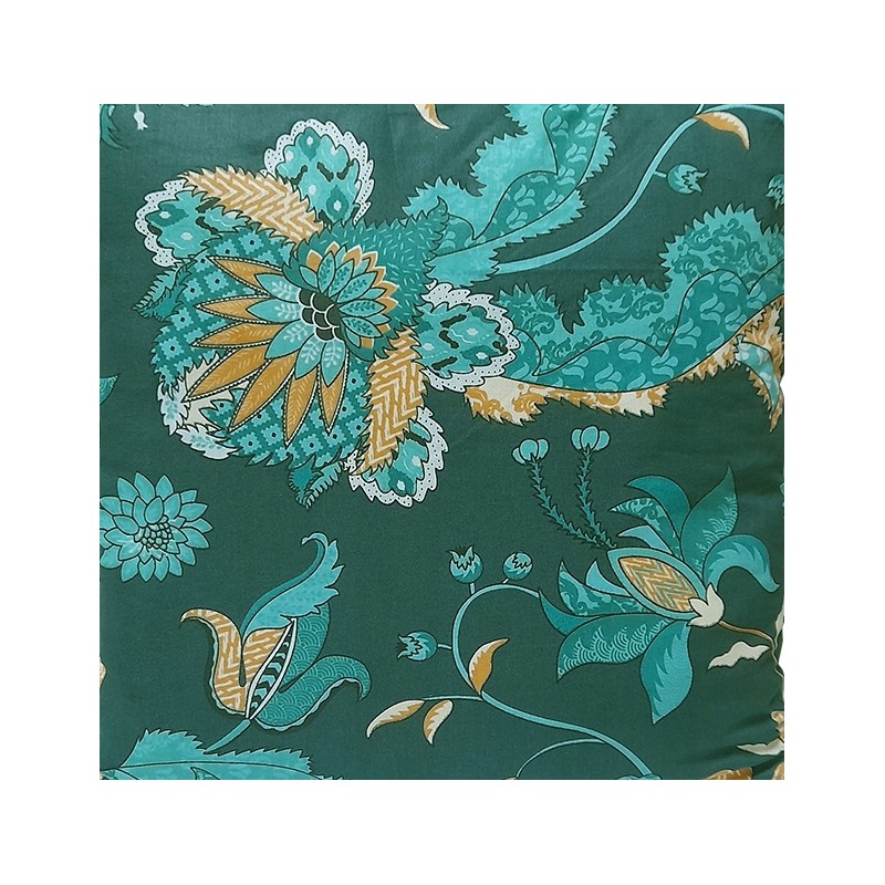 Kvadratinė taburetė pagalvėlė 30cm orientuota žalia