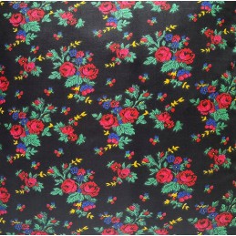 Kvadratinė pagalvėlė taburetė, 30 cm, 100% aukštumos medvilnė, juoda