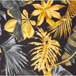 Kvadratinė išmatų pagalvėlė 30cm 100% medvilnė didelės juodos monsteros