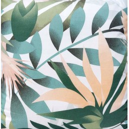 Kvadratinė pagalvėlė taburetė 30x30 palmių lapų mišinys