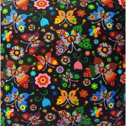 Kvadratinė pagalvėlė taburetė 30x30 Kalėdų raudona