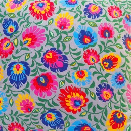 Kvadratinė išmatų pagalvėlė, 30 cm, 100% medvilnė, pilka spalva