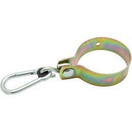 80mm sūpynės spaustukas + karabinas