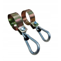 Sūpynių spaustukas, tvirtinimas kabliu, skersmuo 120 mm