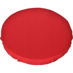 Apvalus pagalvės užvalkalas, 100% medvilnė, 35 cm, raudona