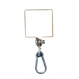 Kvadratinis sūpynės spaustukas 120/120 mm