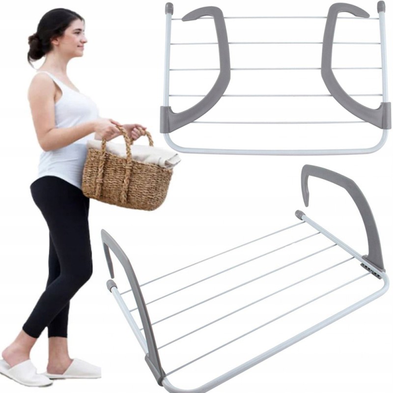 Radiatorinė drabužių džiovykla, balkono radiatorius, sodo turėklai