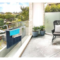 Radiatorinė drabužių džiovykla, balkono radiatorius, sodo turėklai