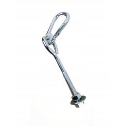 Sūpynių tvirtinimas 10x170mm su karabinu