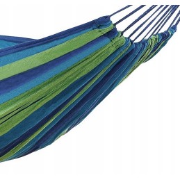 Tvirtas sodo hamakas 1 asmeniui supamasis gultas + užvalkalas 200x70 cm