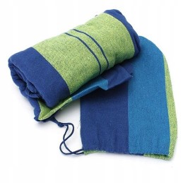 Tvirtas sodo hamakas 1 asmeniui supamasis gultas + užvalkalas 200x70 cm