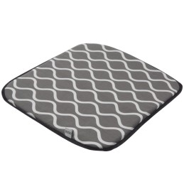 Pagalvėlė šezlongui, kėdei, sėdynei, pilka pelenų pilkumo raštu patio dodo