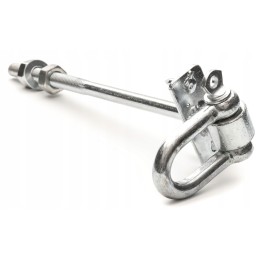 Sūpynių kablys su apkabomis m10 x 200 mm + kaiščiai