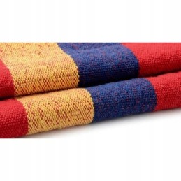 Sodo hamakas 1 asmeniui supamas sūpynės šezlongas + užvalkalas 200x70 cm + virvės