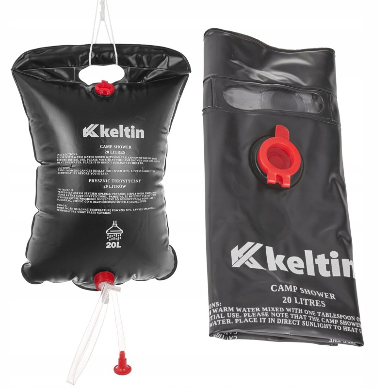 Turistinio saulės kempingo dušas, lauko keliautojas, 20l, Keltin K00400
