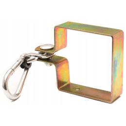 Sūpynių spaustukas 90x90 su karabinu