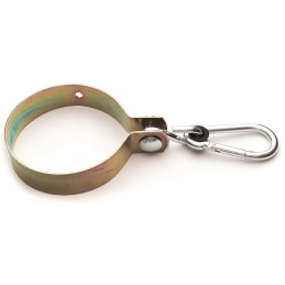 Sūpynių spaustuko skersmuo 120 su karabinu