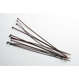 Kabelių raiščiai - rudi