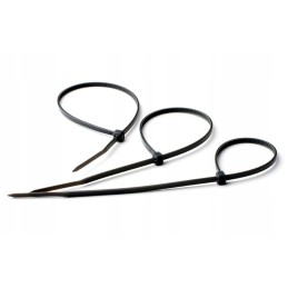 Kabelių surišimo spaustukai - grafitas