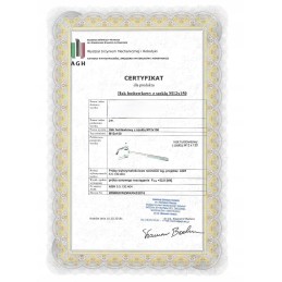 Sūpynių kablys su apkabomis m12, sertifikuotas tvirtinimas