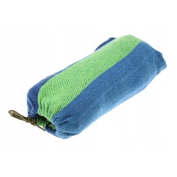 Didelis sodo hamakas 80x170cm, tvirta virvė, užvalkalas