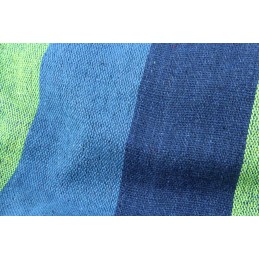 Didelis sodo hamakas 80x170cm, tvirta virvė, užvalkalas