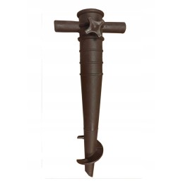 Prisukamas pagrindas sodo skėčiui