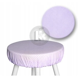 Apvali išmatų pagalvėlė – purpurinė purpurinė