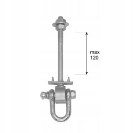 Sūpynių tvirtinimas - D tipo kabliukas - mhd
