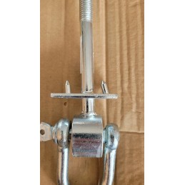 Sūpynių tvirtinimas - D tipo kabliukas - mhd