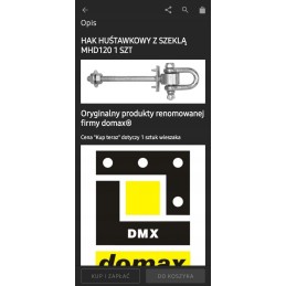 Sūpynių tvirtinimas - D tipo kabliukas - mhd