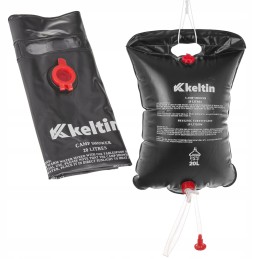 Tourist päikeseenergia matkadušš, välirändur, 20l, Keltin K00400