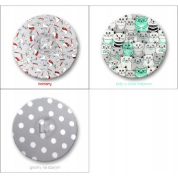 Apvali pagalvėlė taburetei, taburetei, kėdei, 32 cm