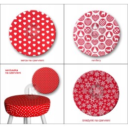 Apvali pagalvėlė taburetei, taburetei, kėdei, 32 cm