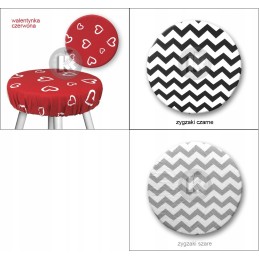 Apvali pagalvėlė taburetei, taburetei, kėdei, 32 cm