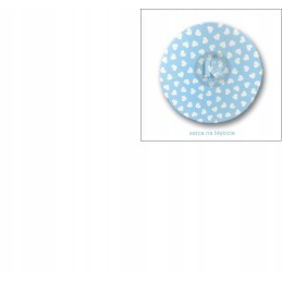 Apvali pagalvėlė taburetei, taburetei, kėdei, 32 cm