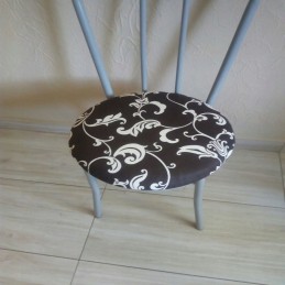 Apvali pagalvėlė taburetei, taburetei, kėdei, 32 cm