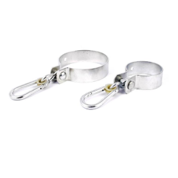 Sūpynių kablys su sijos spaustuku 100/3mm teflonas!