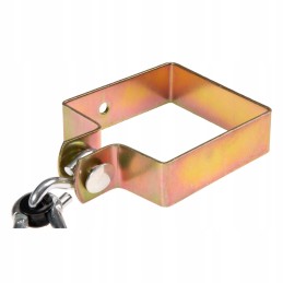 sūpynių kabliukas, spaustukas su karabinu, 100x100