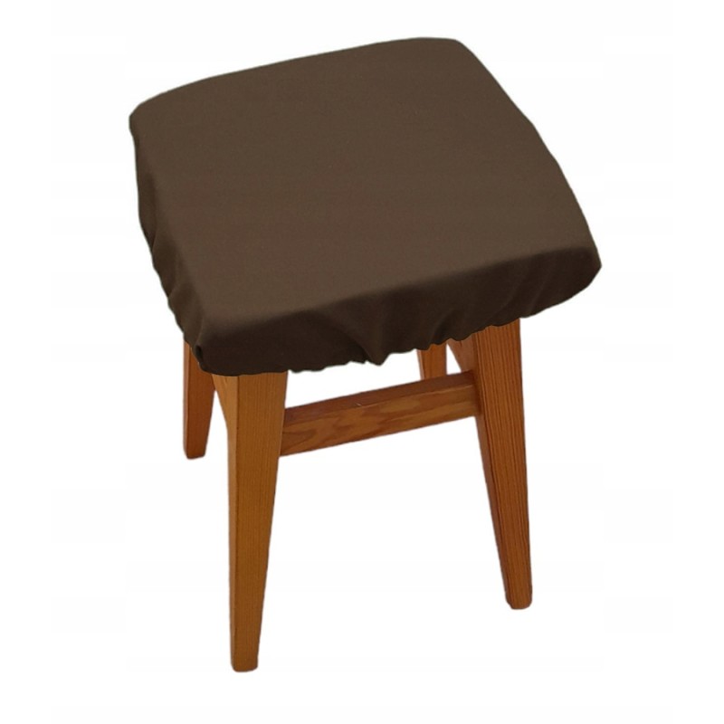 Kvadratinė dėmėms atspari pagalvė 30x30 ruda