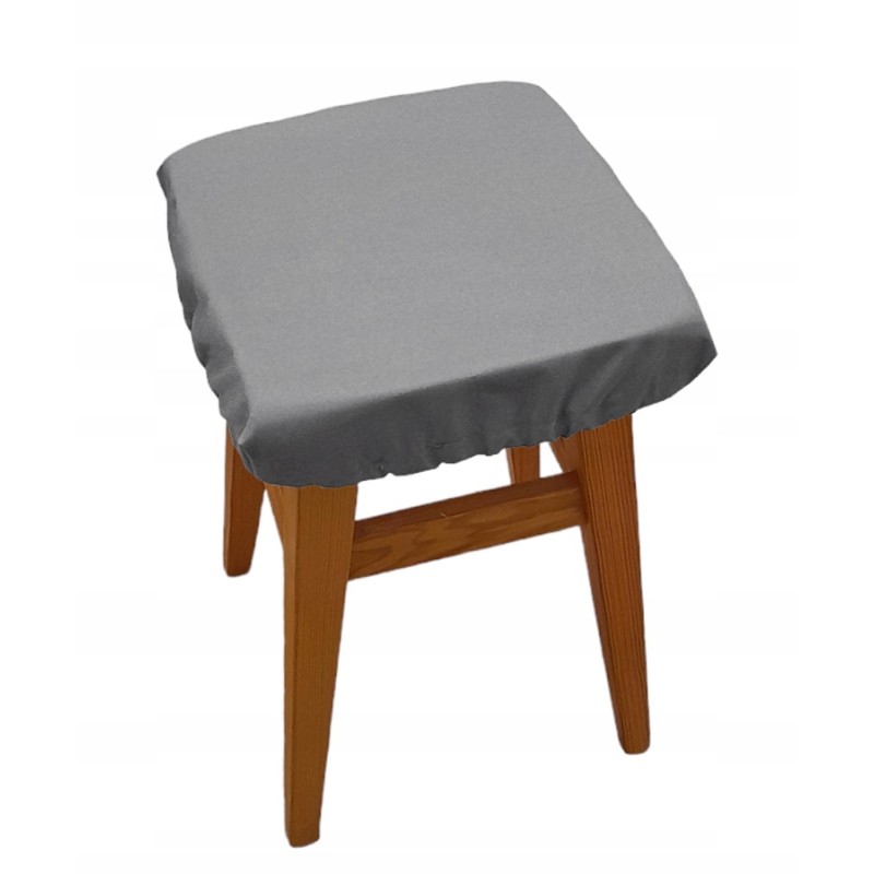 Kvadratinė dėmėms atspari pagalvė 30x30 pilka