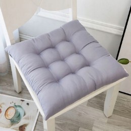 Pagalvėlė su virvelėmis taburetei, dygsniuota sodo kėdė, 40x40 cm, surišta