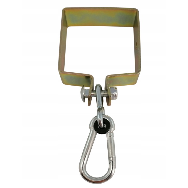 Sūpynių kablys su 90 mm kvadratiniu spaustuku